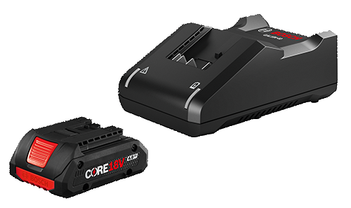 Bosch GXS18V-15N15 18V CORE18V Starter Kit with 4.0Ah Compact Battery