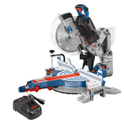 Bosch GCM18V-12GDCN14 PROFACTOR 18V Surgeon 12 In-Inch Dual-Bevel Glide Miter Saw 8.0Ah Kit