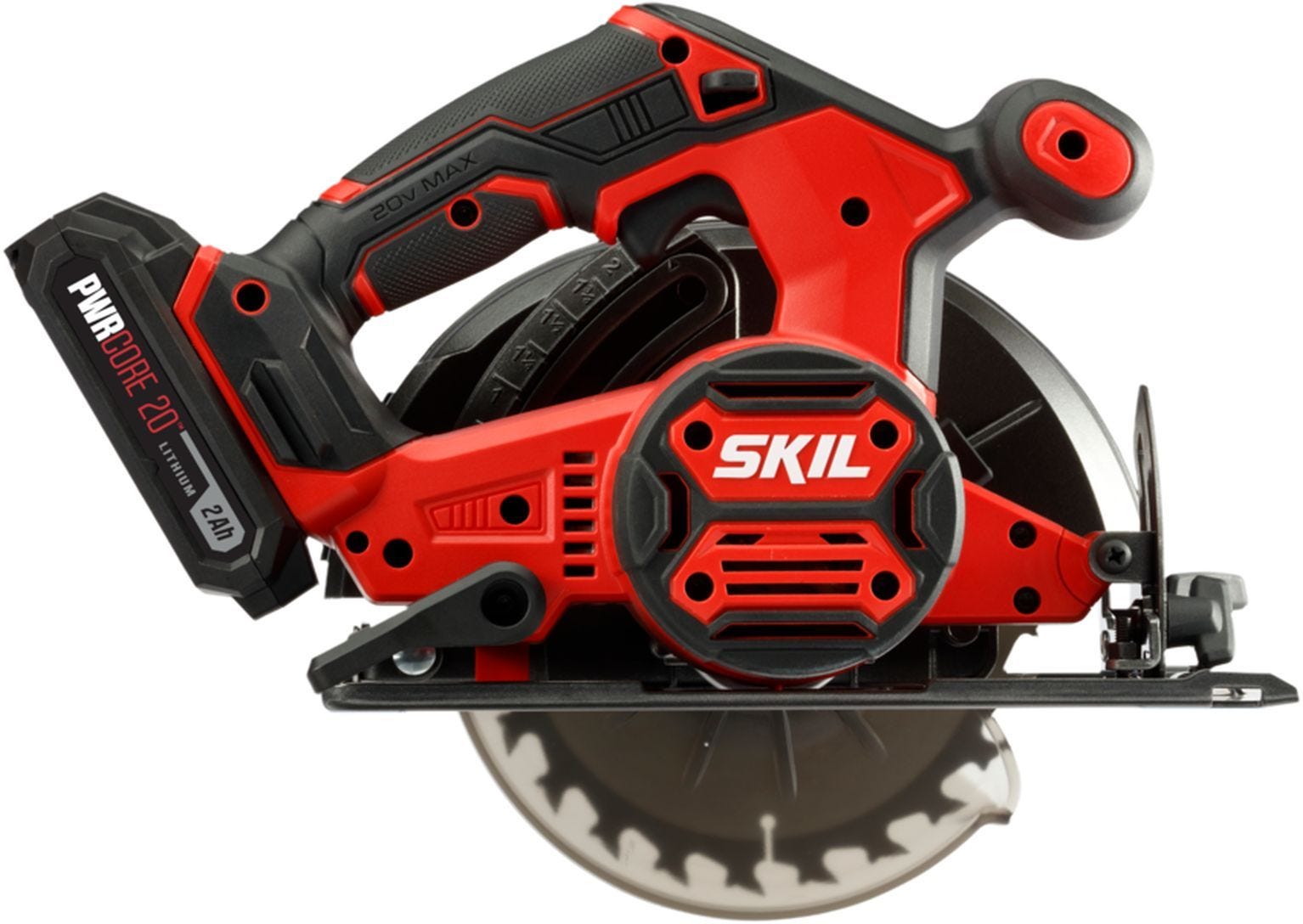 SKIL CR540602 PWR CORE 20 20V 6-1/2'' Circular Saw Kit with PWRCore 20 Lithium Battery