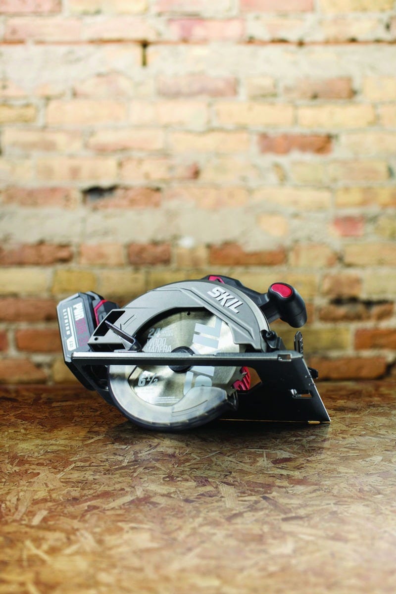 SKIL CR5413-1A PWR CORE 20 Brushless 20V 6-1/2'' Circular Saw Kit with 4.0 Ah Battery and Auto PWR JUMP Charger