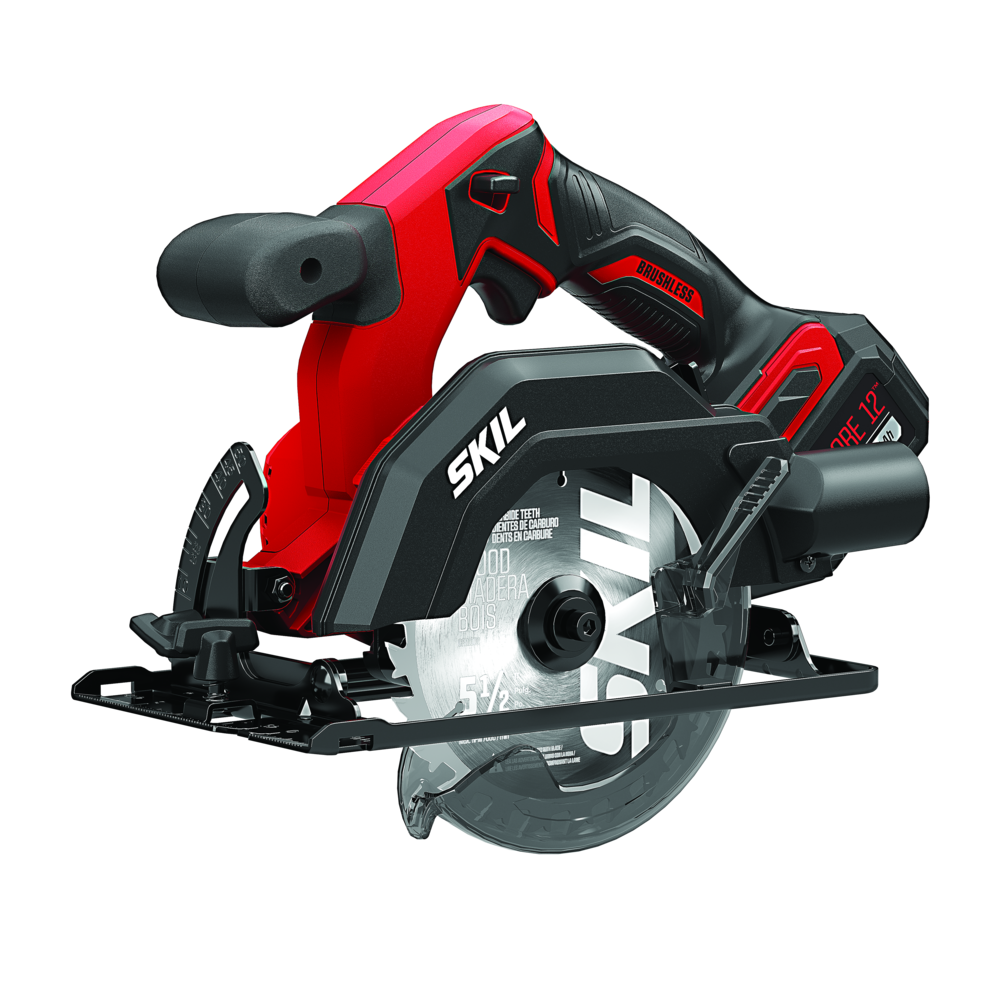 SKIL CR541802 PWRCORE 12 Brushless 12V 5-1/2" Circular Saw with 4.0Ah Battery and PWR JUMP Charger
