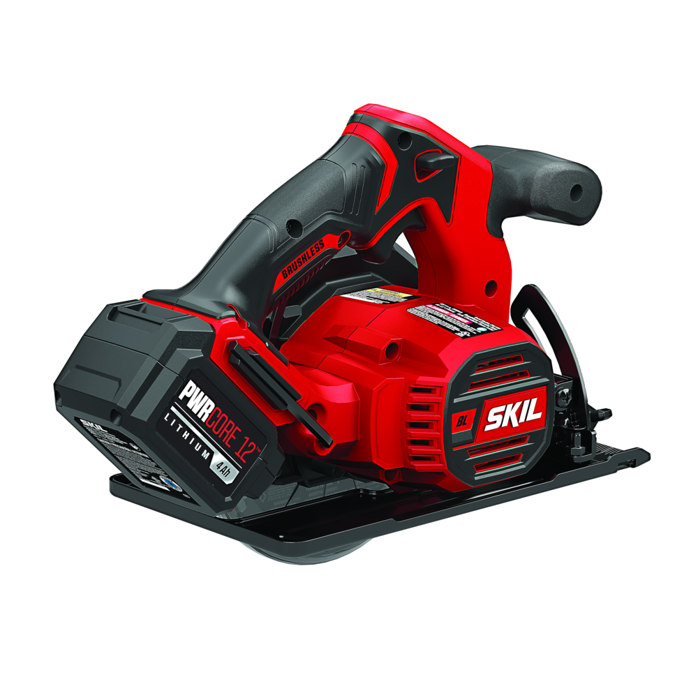 SKIL CR541802 PWRCORE 12 Brushless 12V 5-1/2" Circular Saw with 4.0Ah Battery and PWR JUMP Charger