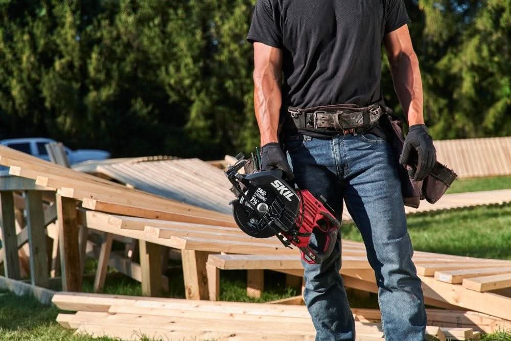 SKIL CR5429B-20 PWR CORE 20 XP Brushless 20V 7-1/4-in. Rear Handle Circular Saw