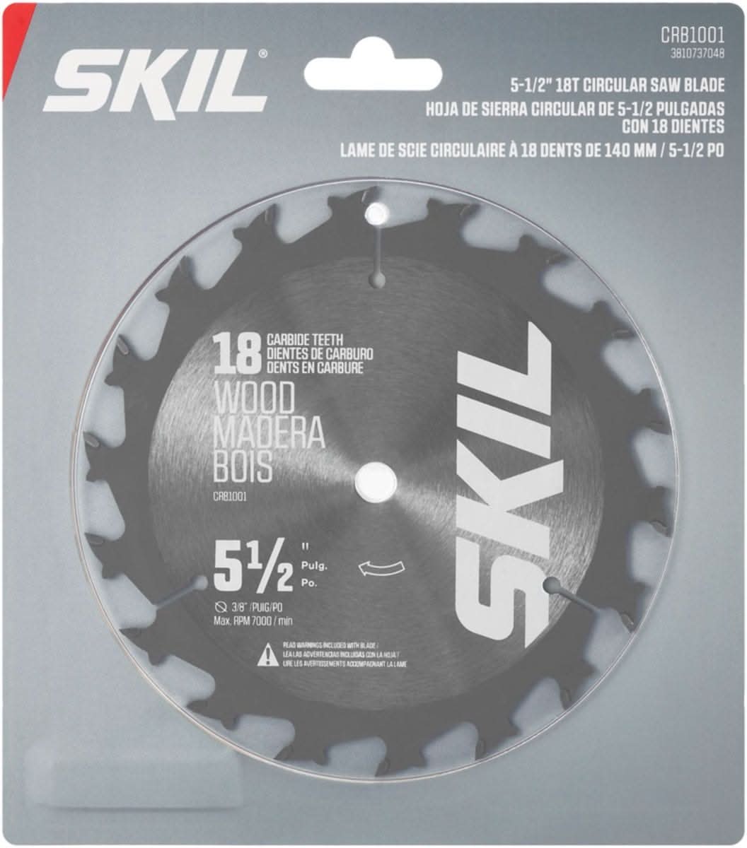 SKIL CRB1001 5-1/2 In. 18-Tooth Circular Saw Blade