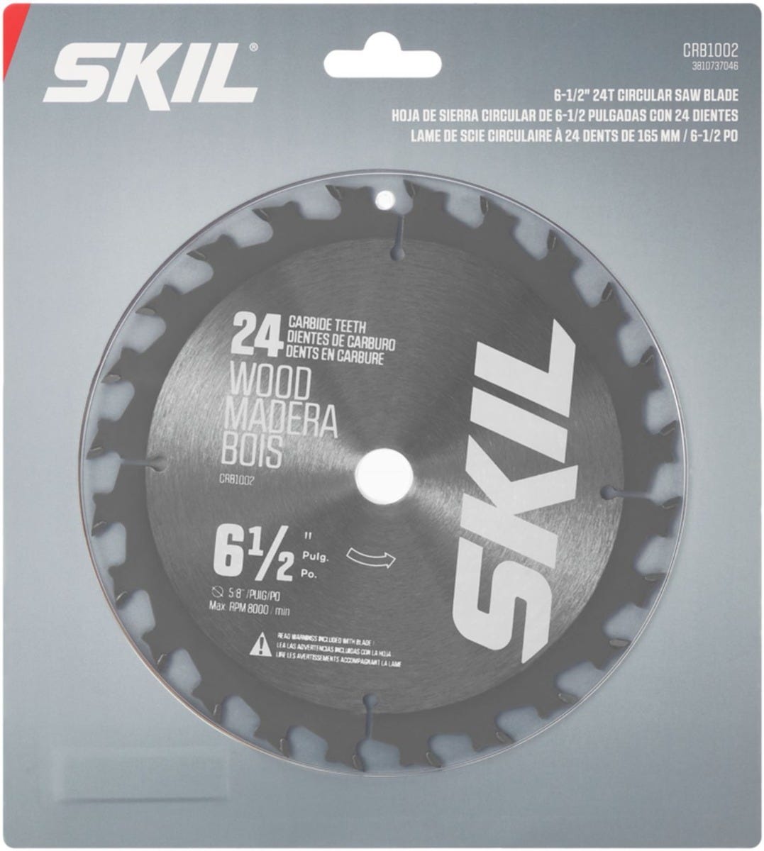SKIL CRB1002 6-1/2 In. 24-Tooth Circular Saw Blade