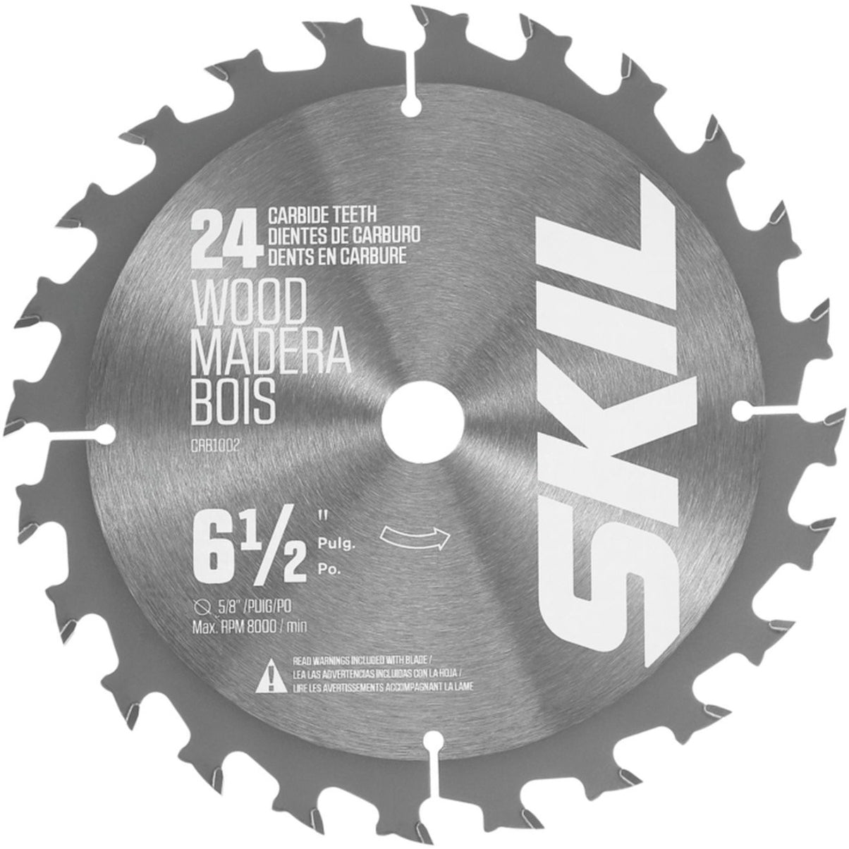 SKIL CRB1002 6-1/2 In. 24-Tooth Circular Saw Blade