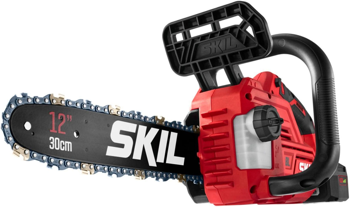 SKIL CS4562B-10 PWR CORE 20 Brushless 12 IN. Chain Saw with 4.0Ah Battery and Charger