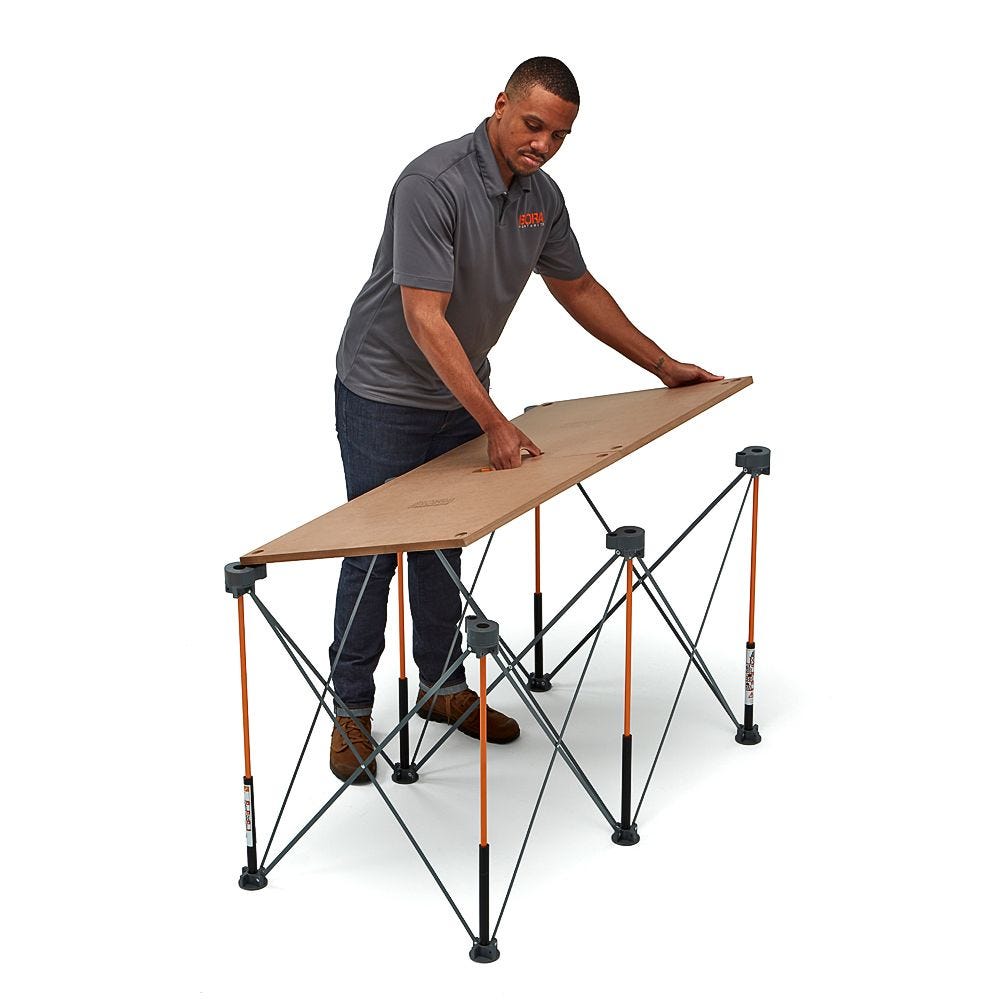 Bora CT22N Centipede Table Top, Plain
