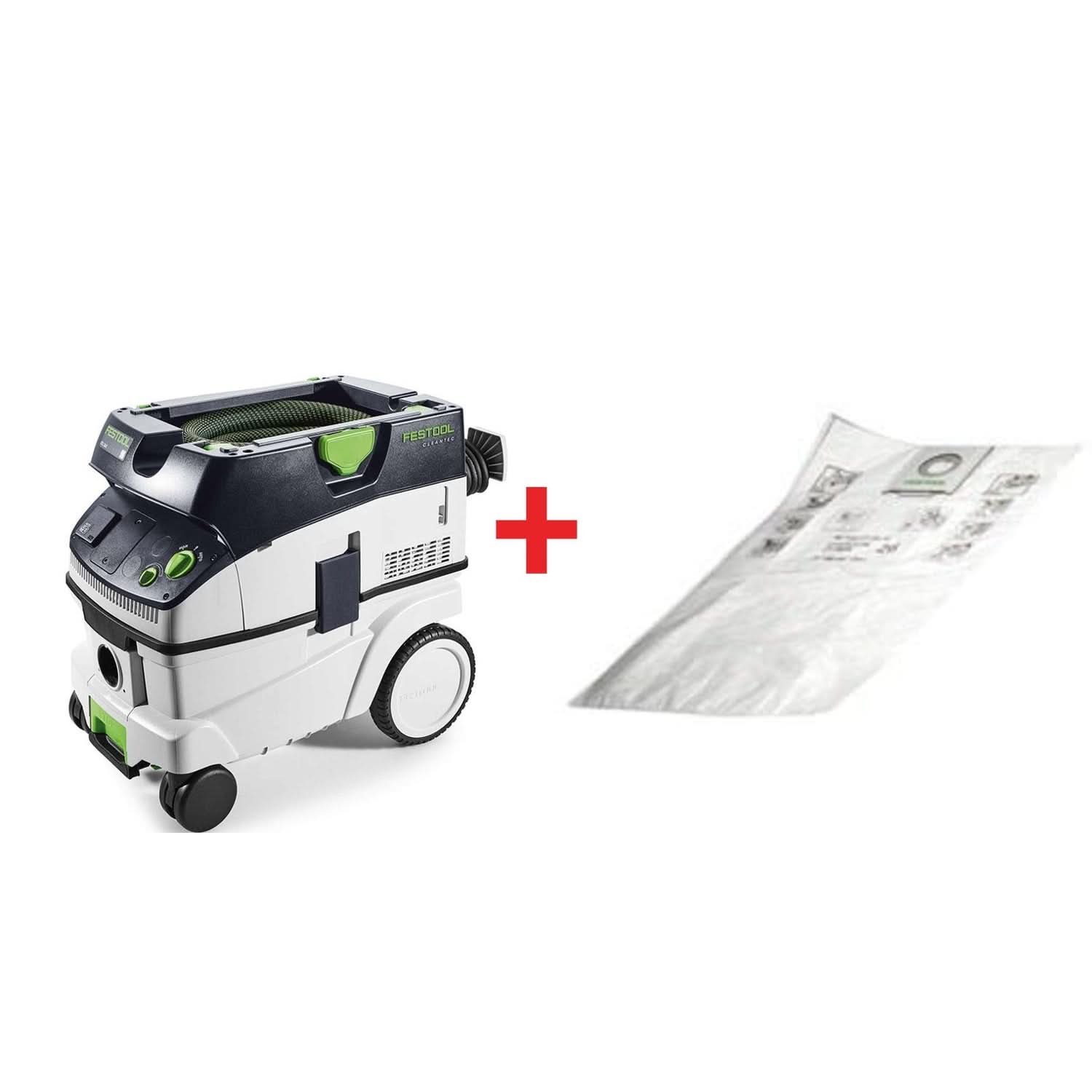 Festool CT 26 EI HEPA Bluetooth Dust Extractor Starter Bundle