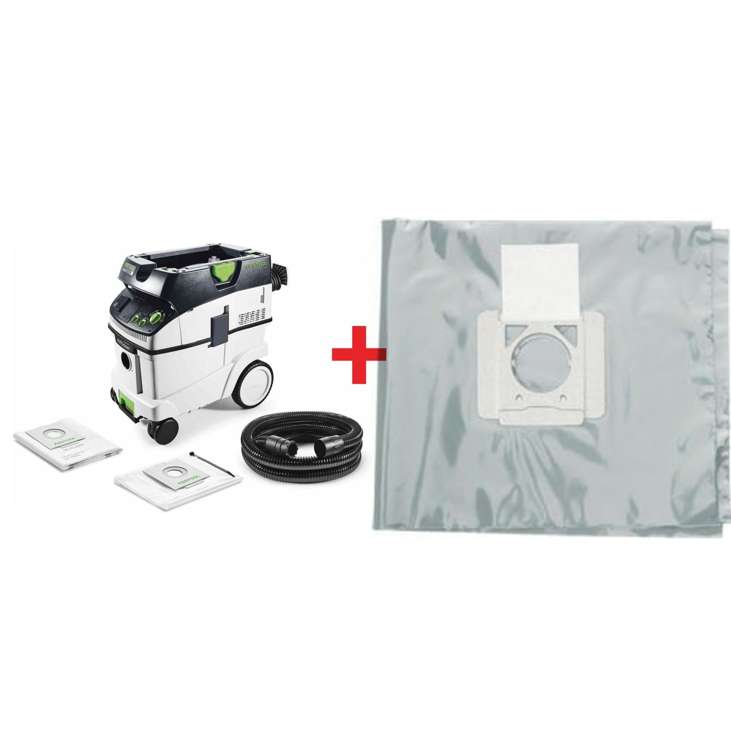 Festool CT 36 EI AC HEPA Bluetooth Dust Extractor Starter Bundle