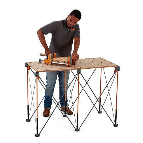 Bora CT6 Tall Centipede Work Stand, 2 ft. x 4 ft. x 36 in.