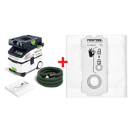 Festool CT MIDI I HEPA Bluetooth Dust Extractor Starter Bundle