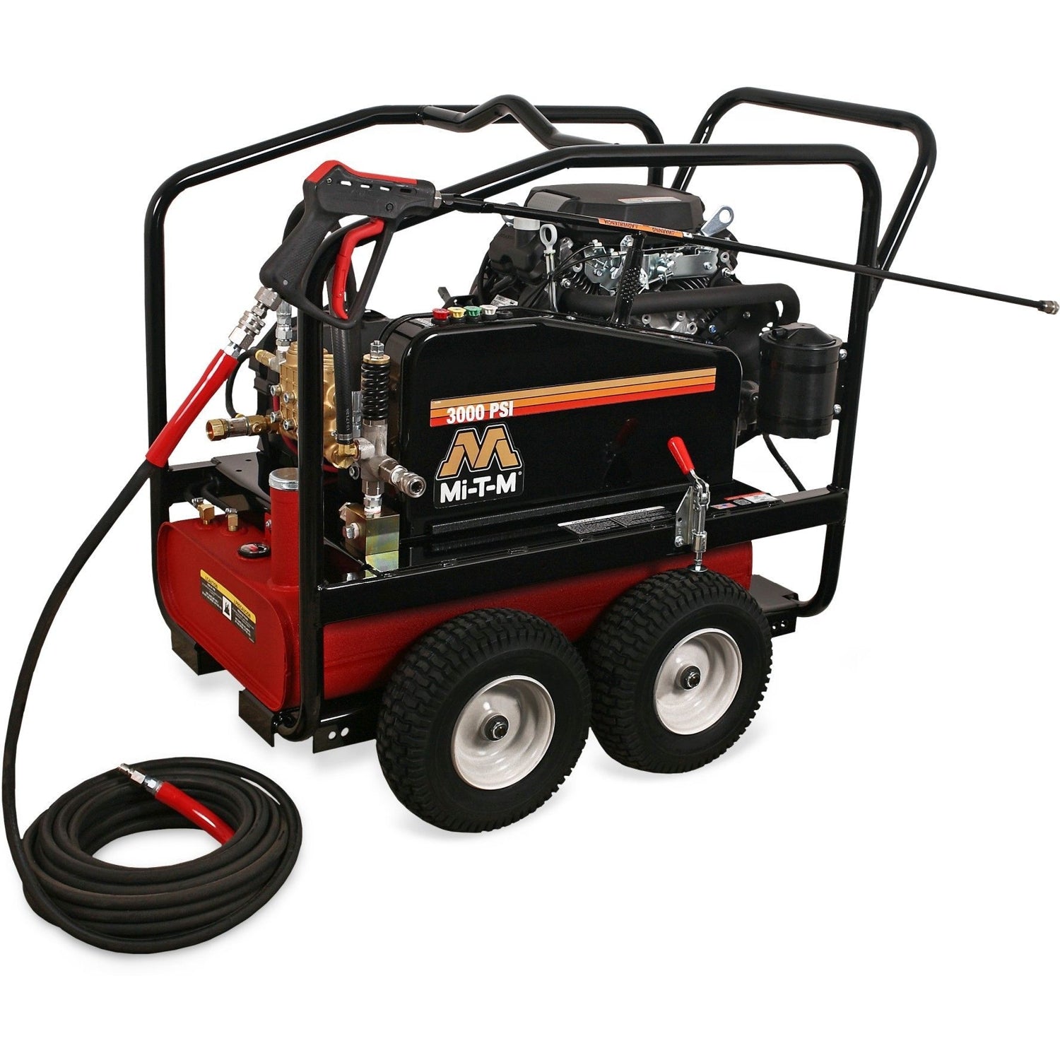 Mi-T-M CWC-3008-4MGH CWC Premium Series 3000 PSI Gasoline Belt Drive Cold Water Pressure Washer