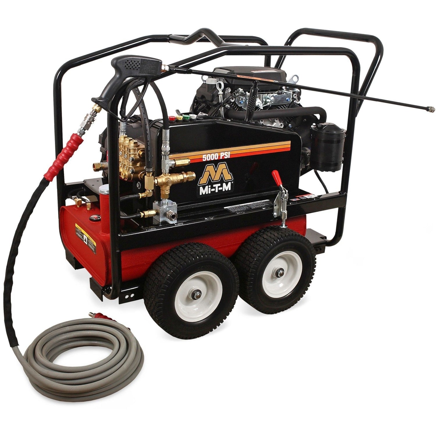 Mi-T-M CWC-5005-4MGH CWC Premium Series 5000 PSI Gasoline Belt Drive Cold Water Pressure Washer