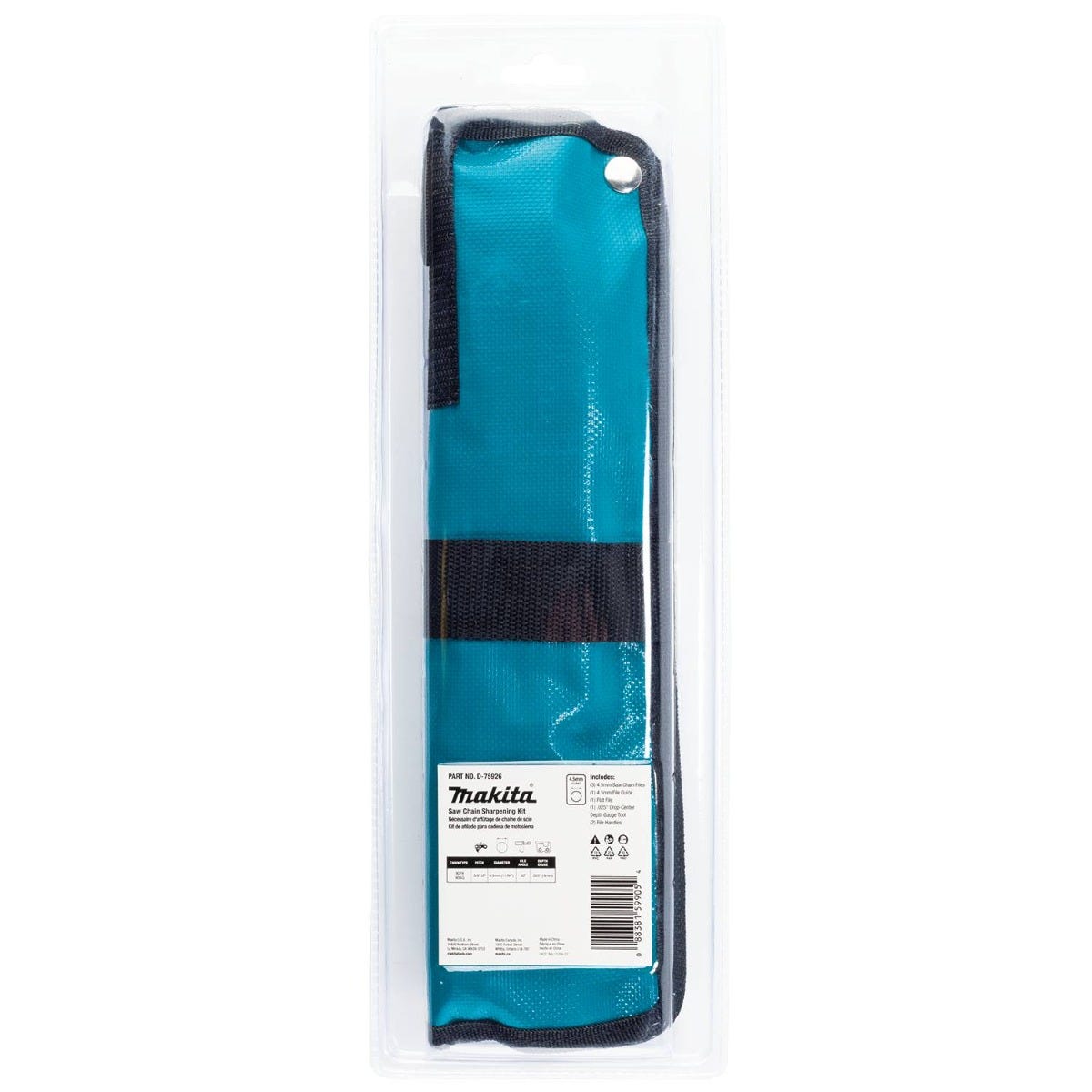 Makita D-75926 4.5 mm Saw Chain Sharpening Kit