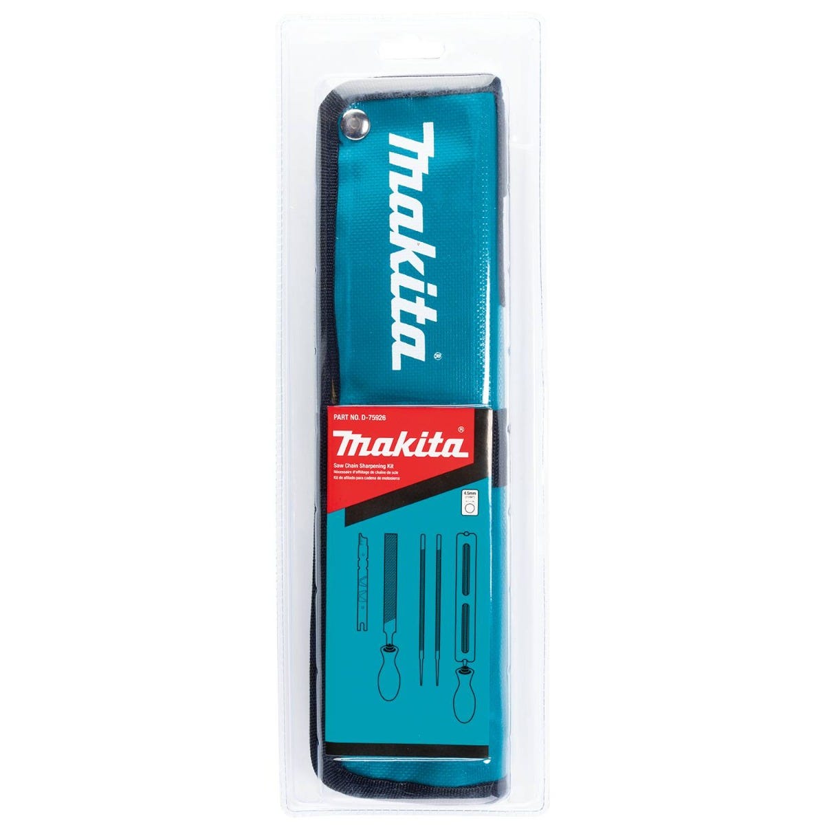 Makita D-75926 4.5 mm Saw Chain Sharpening Kit