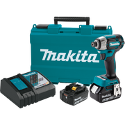 Makita 18V LXT Brushless Quick-Shift Mode 4-Speed Impact Driver (XDT21T) - kit contents 1