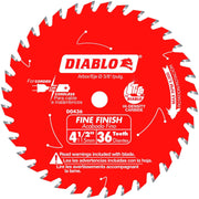Diablo D0436X 4-1/2 in. 36-Tooth  Fine Finish Saw Blade