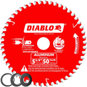 Diablo D053850NMX 5-3/8 in. x 50-Tooth  Aluminum Cutting Saw Blade