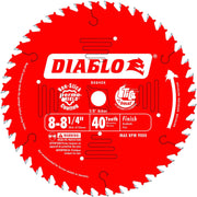 Diablo D0840X 8-1/4 in. x 40-Tooth  Finishing Saw Blade
