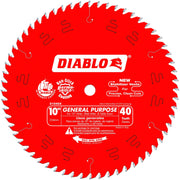 Diablo D1040X 10 in. x 40-Tooth  General Purpose Saw Blade