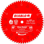 Diablo D1060S 10 in. x 60-Tooth  Fine Finish Slide Miter Saw Blade