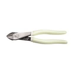 Klein Tools D200028GLW Diagonal Cutting Pliers, High-Visibility, 8-Inch