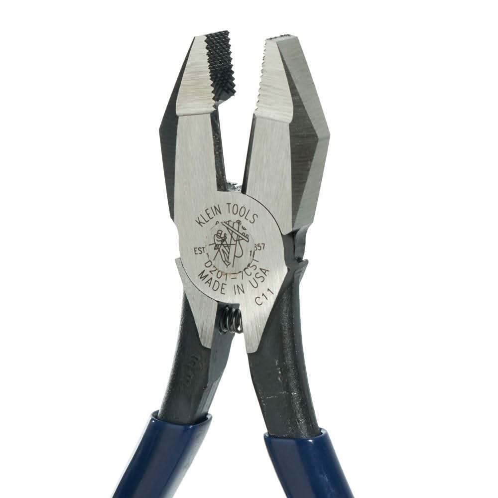 Klein Tools D201-7CSTT Ironworker's Pliers with Tether Ring