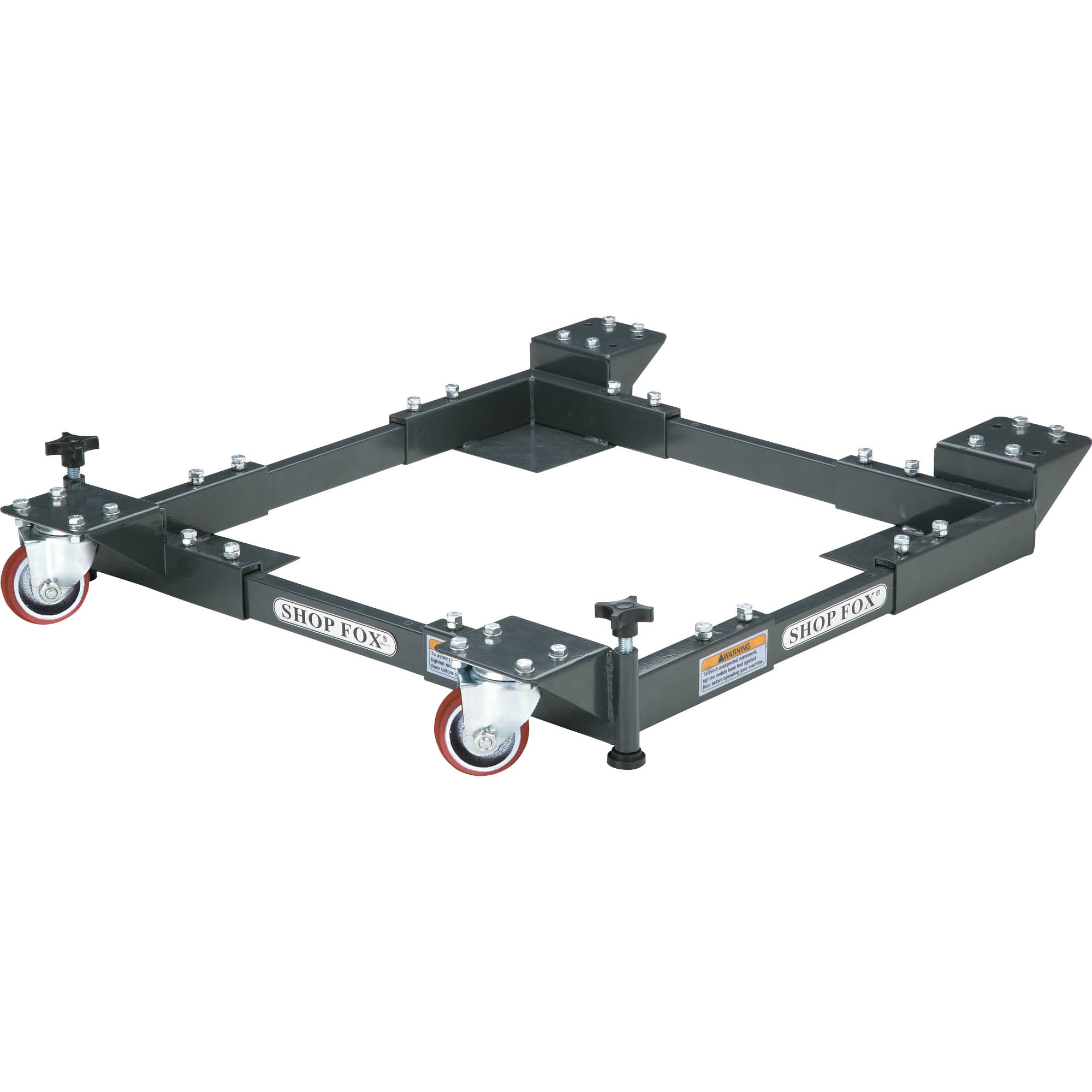 Shop Fox D2057A Adjustable Mobile Base - Heavy-Duty