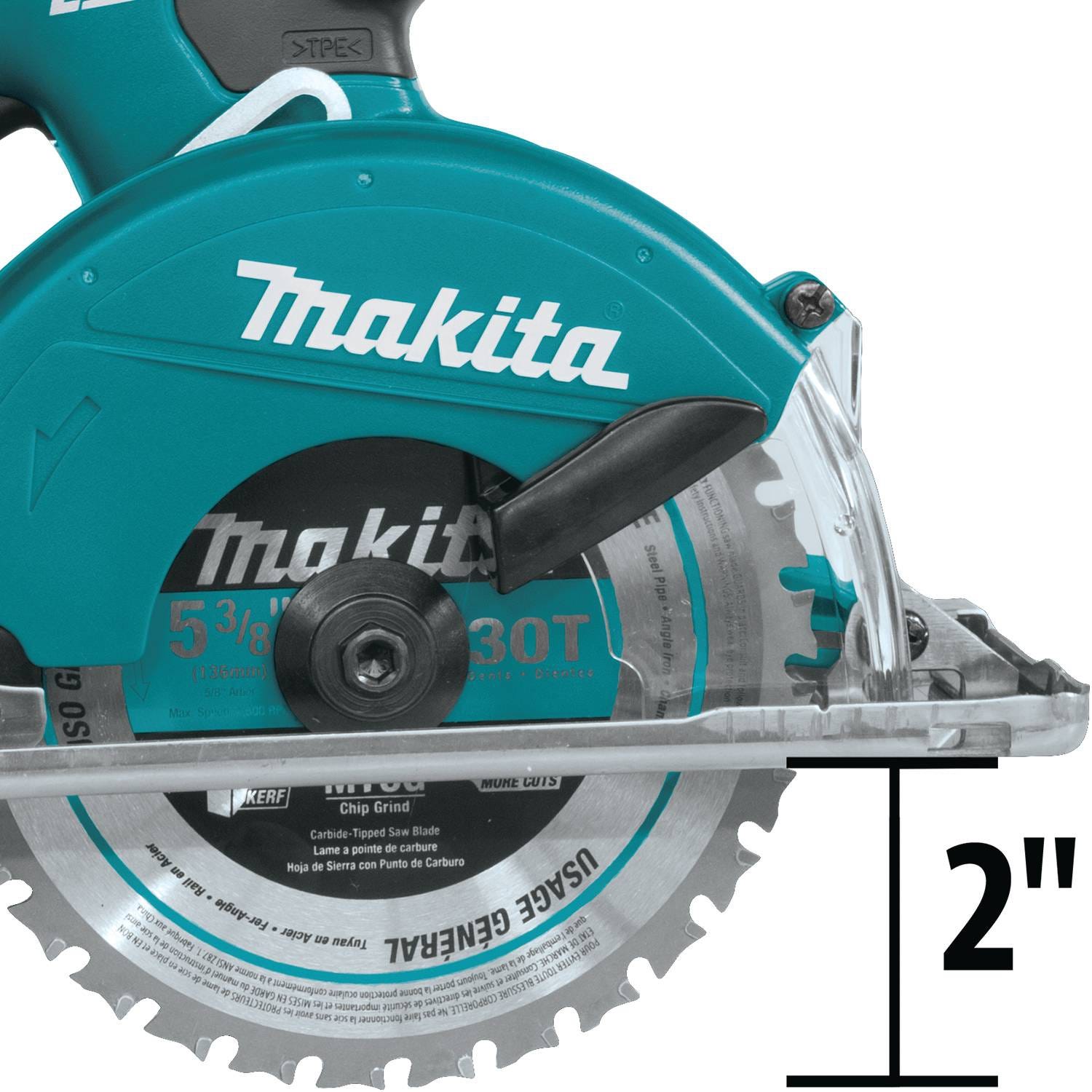 Makita XSC01Z 18V LXT Lithium-Ion Cordless 5-3/8" Metal Cutting Saw, Tool Only