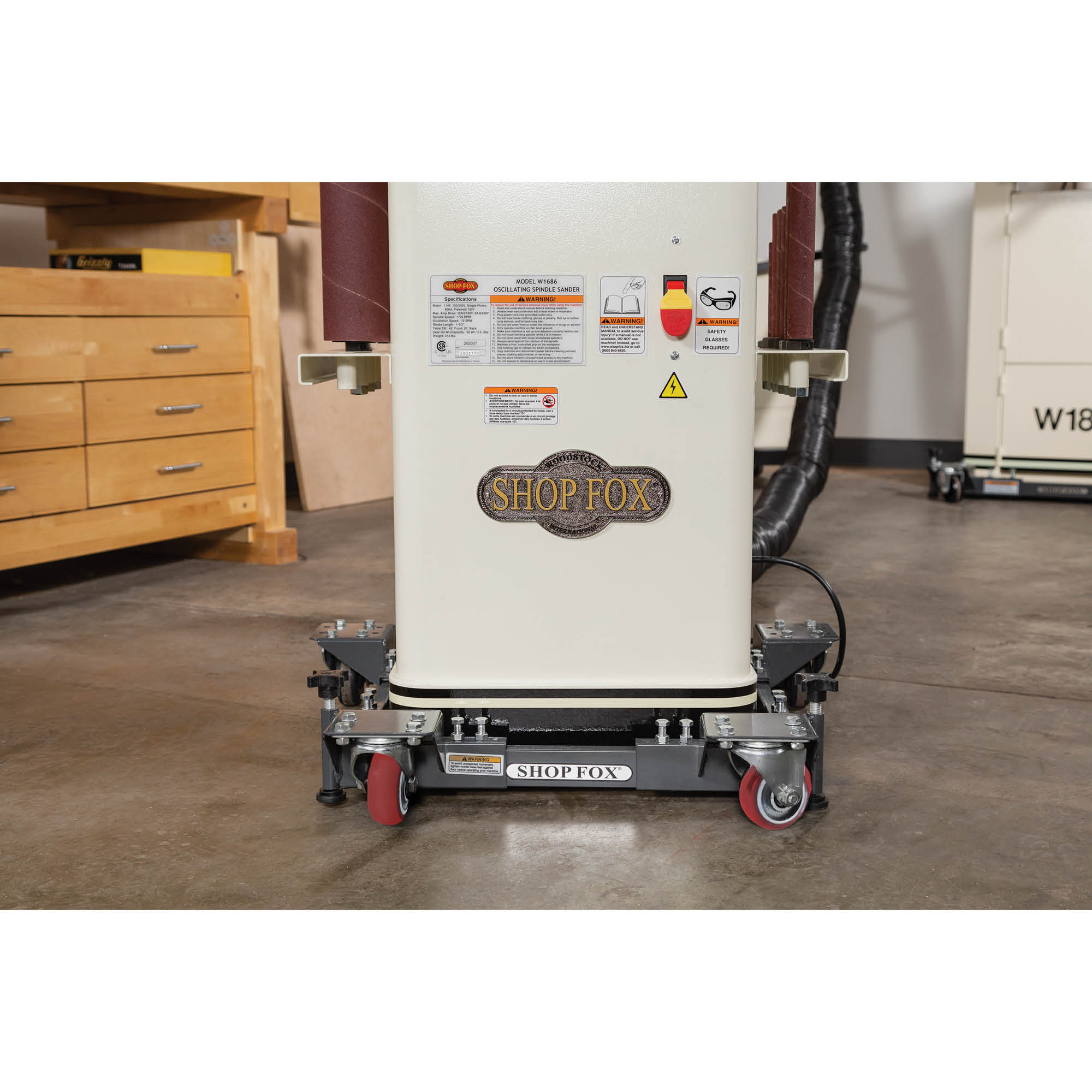 Shop Fox D2260A Mini Mobile Base