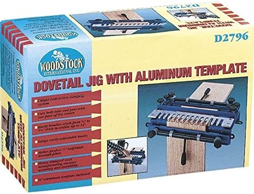 Shop Fox D2796 12" Dovetail Jig with Aluminum Template