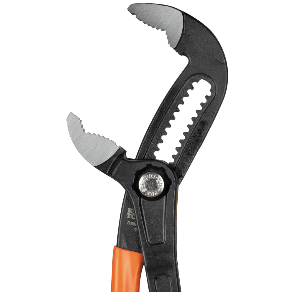 Klein Klaw pump pliers jaw detail