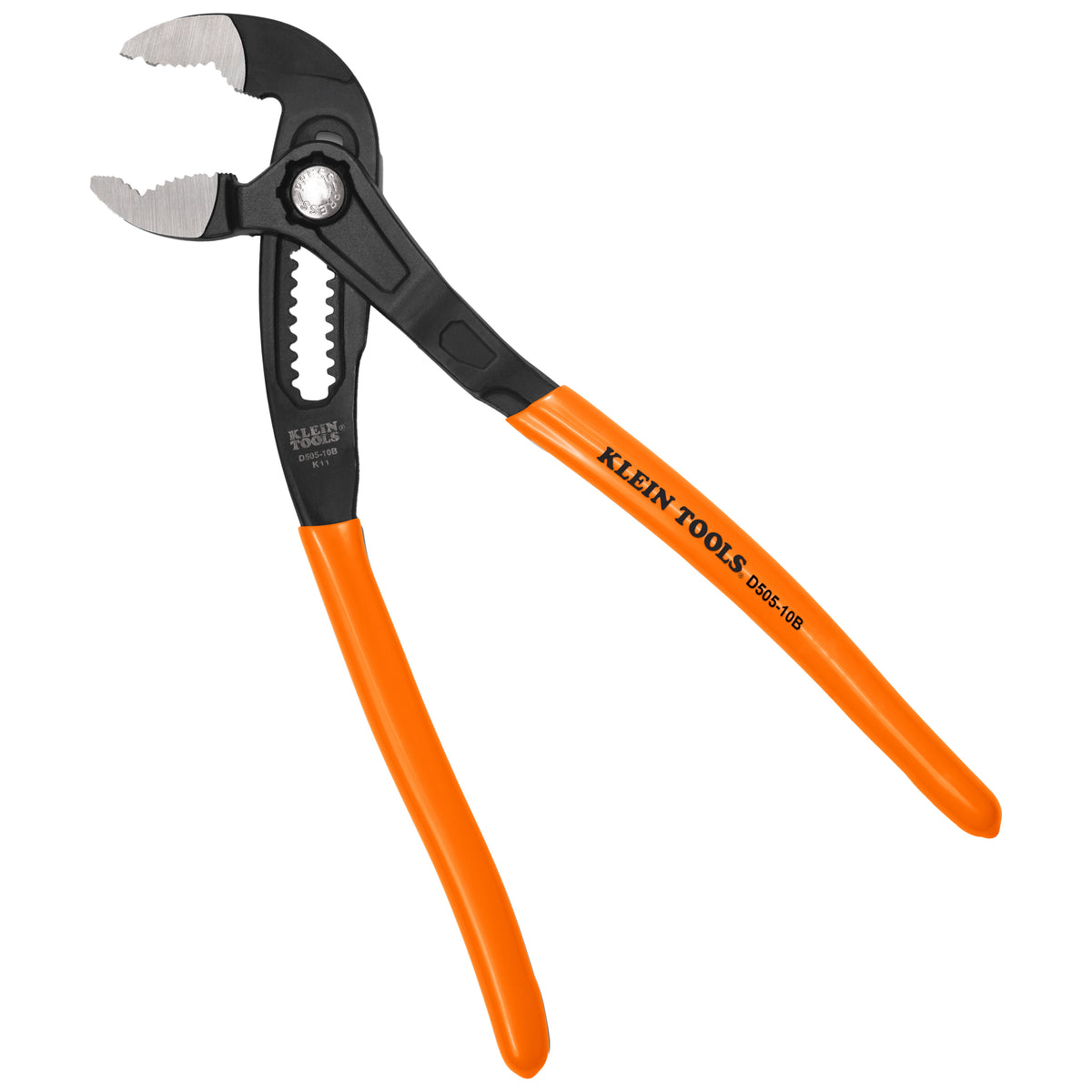 Klein Quick-Adjust Klaw Pump Pliers, 10-in. D50510B