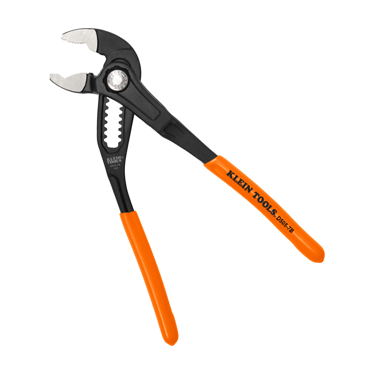 Klein Quick-Adjust Klaw Pump Pliers, 7-in. D5057B