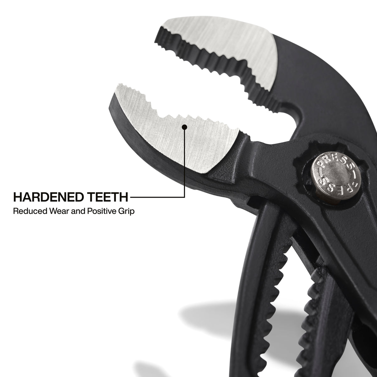 Klein Klaw pump pliers hardened teeth