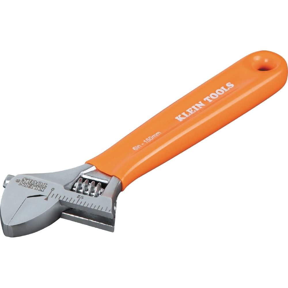 Klein Tools Extra-Capacity Adjustable Wrenches, 2-Piece Set (D5072)