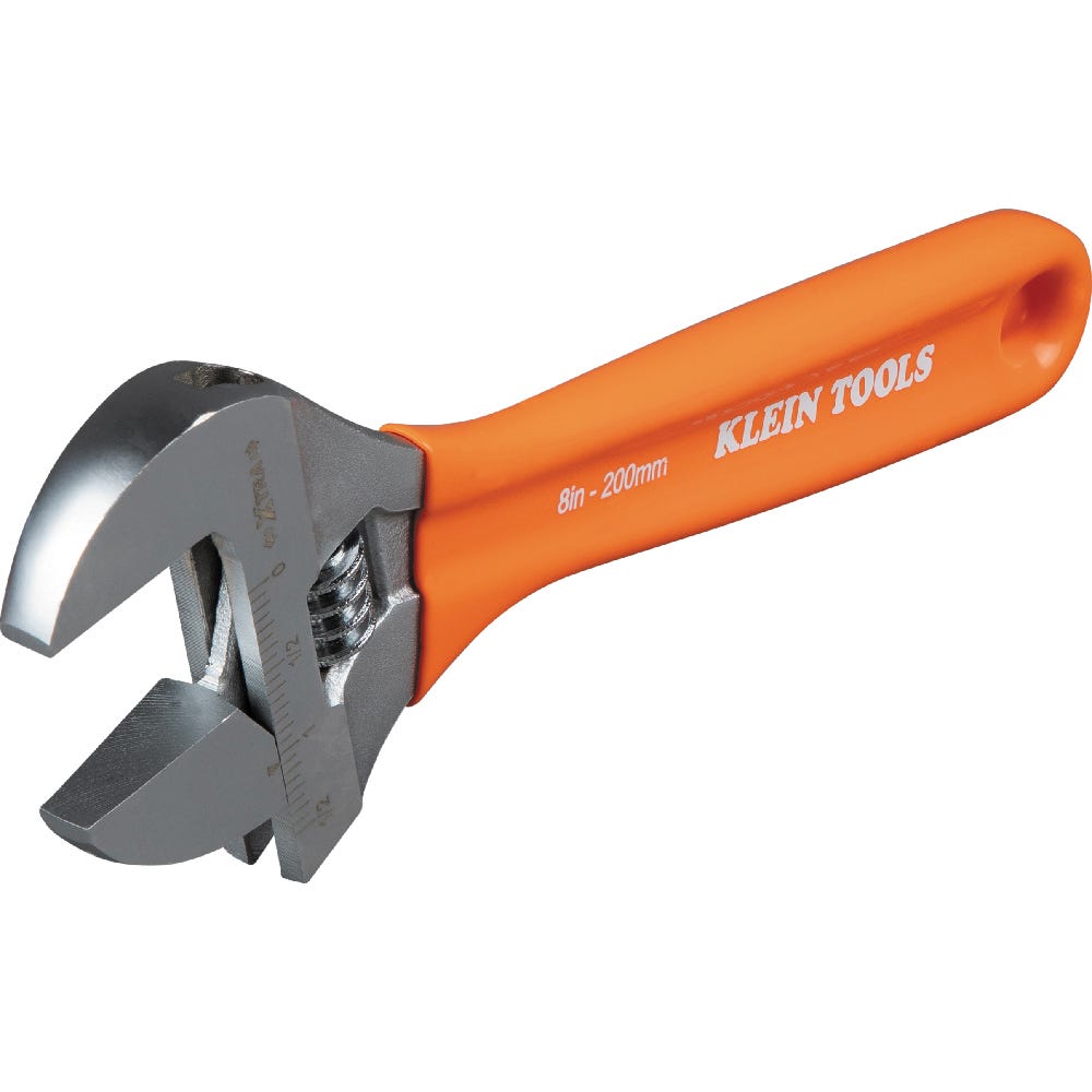 Klein Tools D5073 Extra-Capacity Adjustable Wrenches, 3-Piece Set
