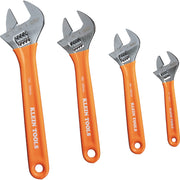 Klein Tools D5074 Extra-Capacity Adjustable Wrenches, 4-Piece Set