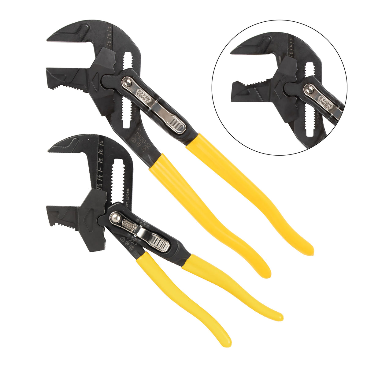 Klein Plier Wrench Set, 7-in. and 10-in., 2 Pieces D53002KIT