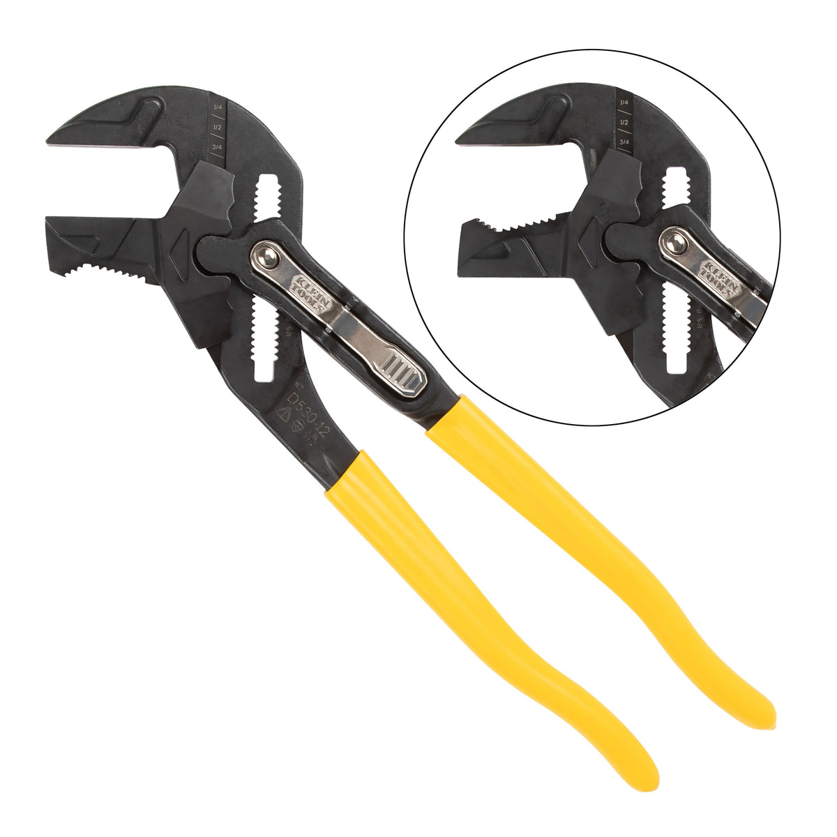 Klein Plier Wrench, 12-in. D53012