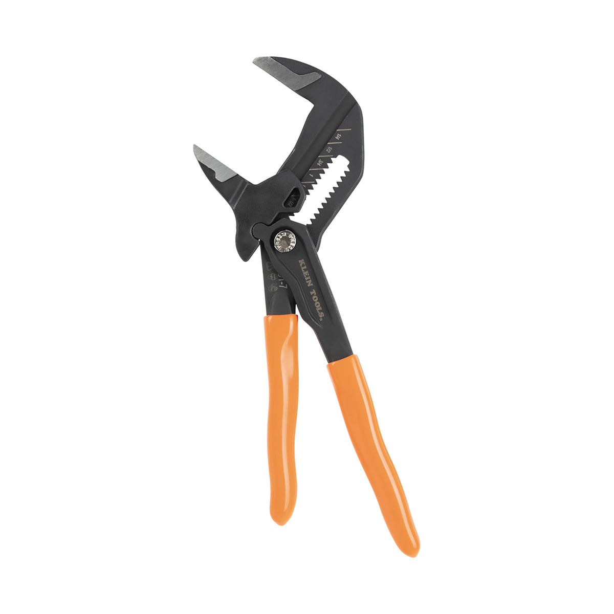 Klein compact plier wrench with jaws open