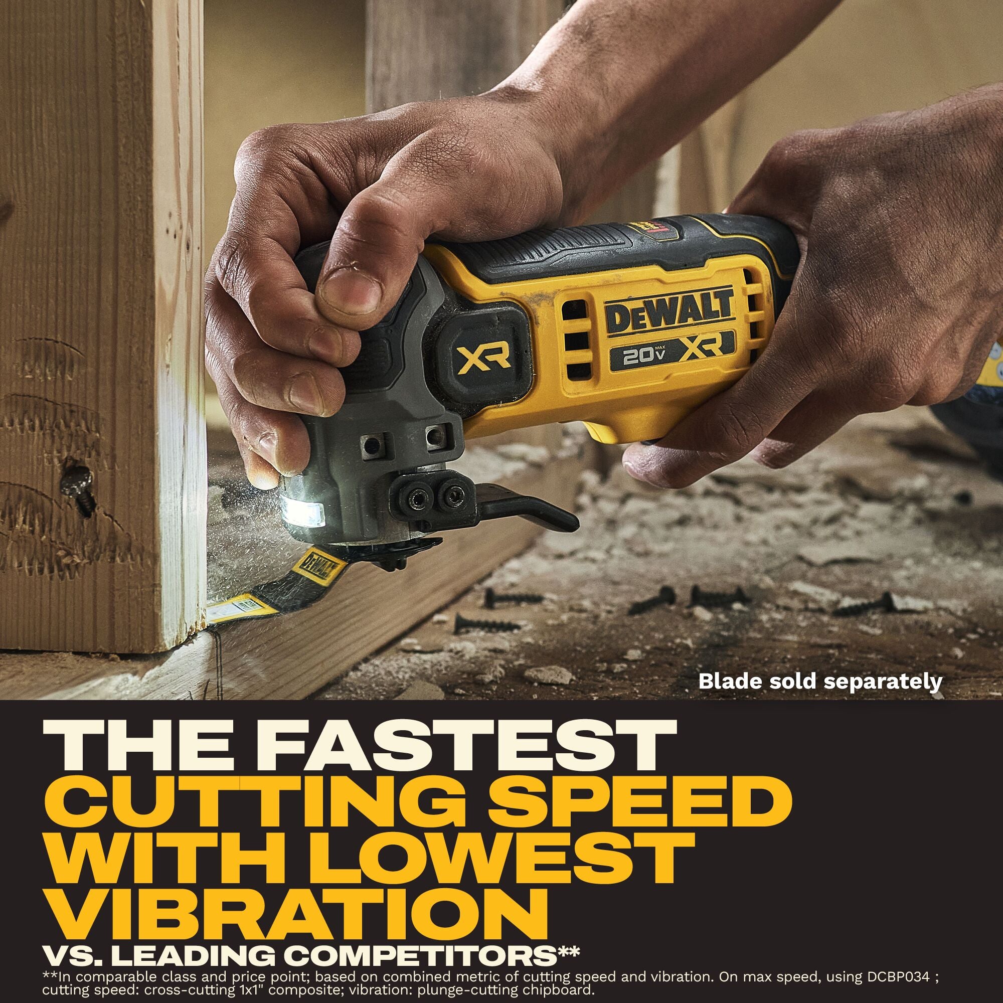 DEWALT 20V MAX* XR Oscillating Multi-Tool Kit