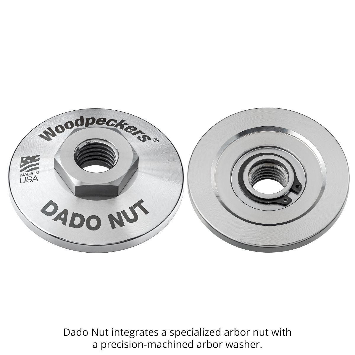 Woodpeckers DADONUT-SS Dado Nut for SawStop Table Saws