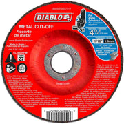 Diablo DBD045063710F 4-1/2 Inch Metal Cut Off Disc - Type 27 , 10-Pack
