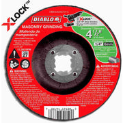 Diablo DBX045250701C 4-1/2 Inch Type 27 Masonry Grinding Disc for X-Lock and All Grinders