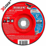 Diablo DBX050250701F 5 in.Type 27 Metal Grinding Disc for X-Lock and All Grinders (50-Pack)