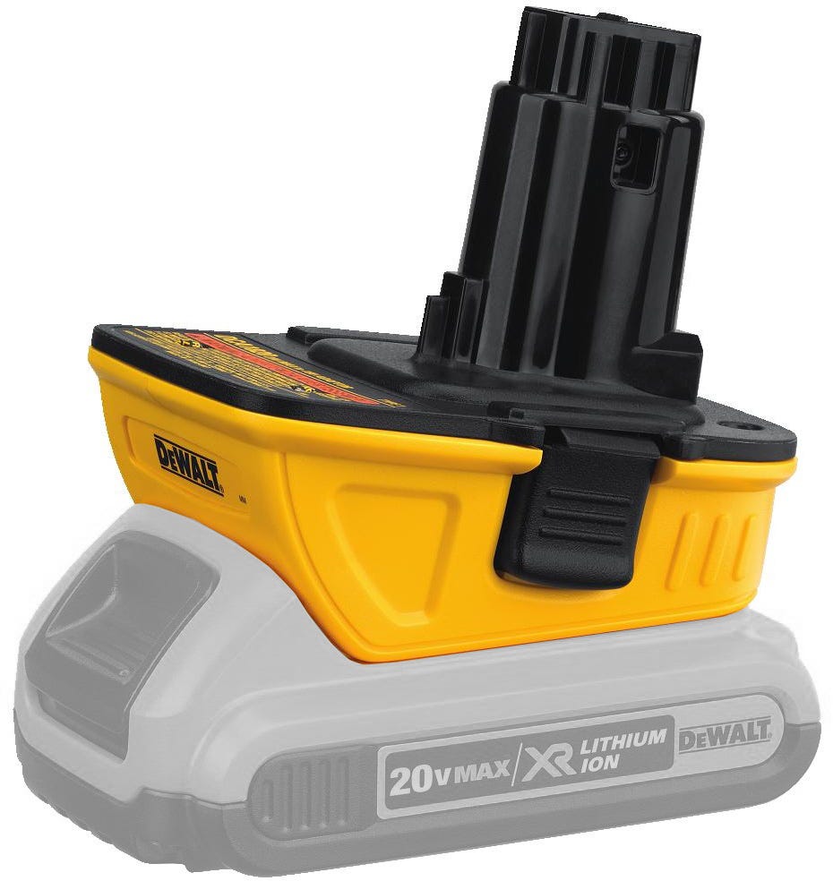 DeWalt DCA1820 18v-to-20v Battery Adapter