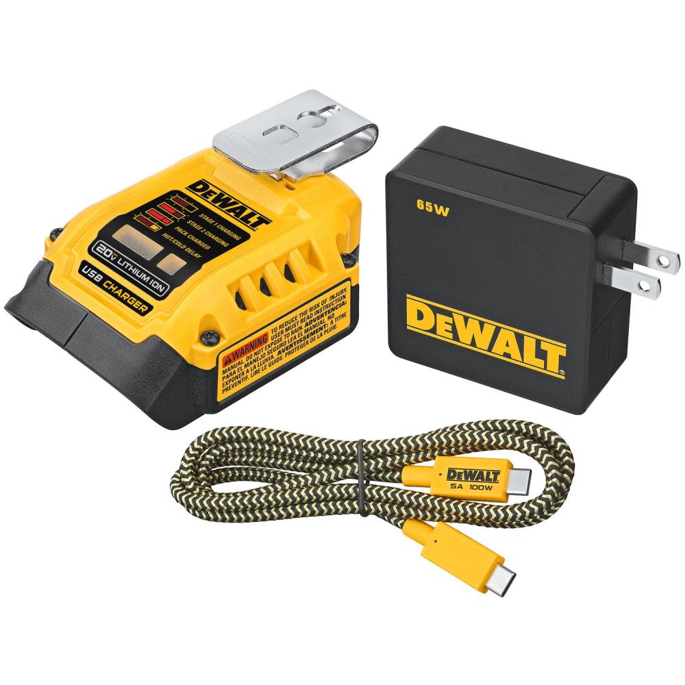 DeWALT DCB094K 20V MAX USB Charging Kit
