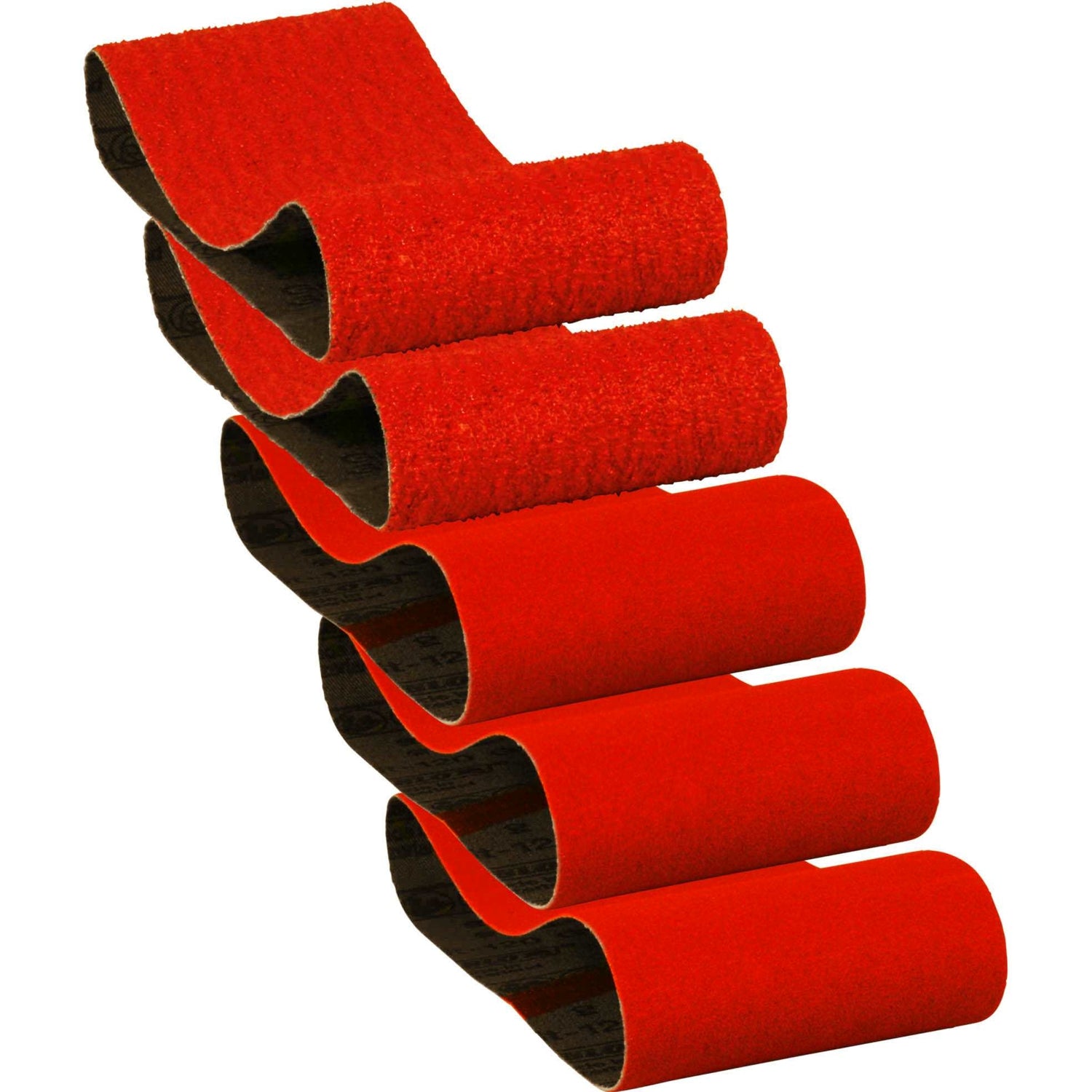 Diablo DCB321ASTS05G 3x21-In. 50/80/120-Grit Assorted Belt Pack, 5-Pack